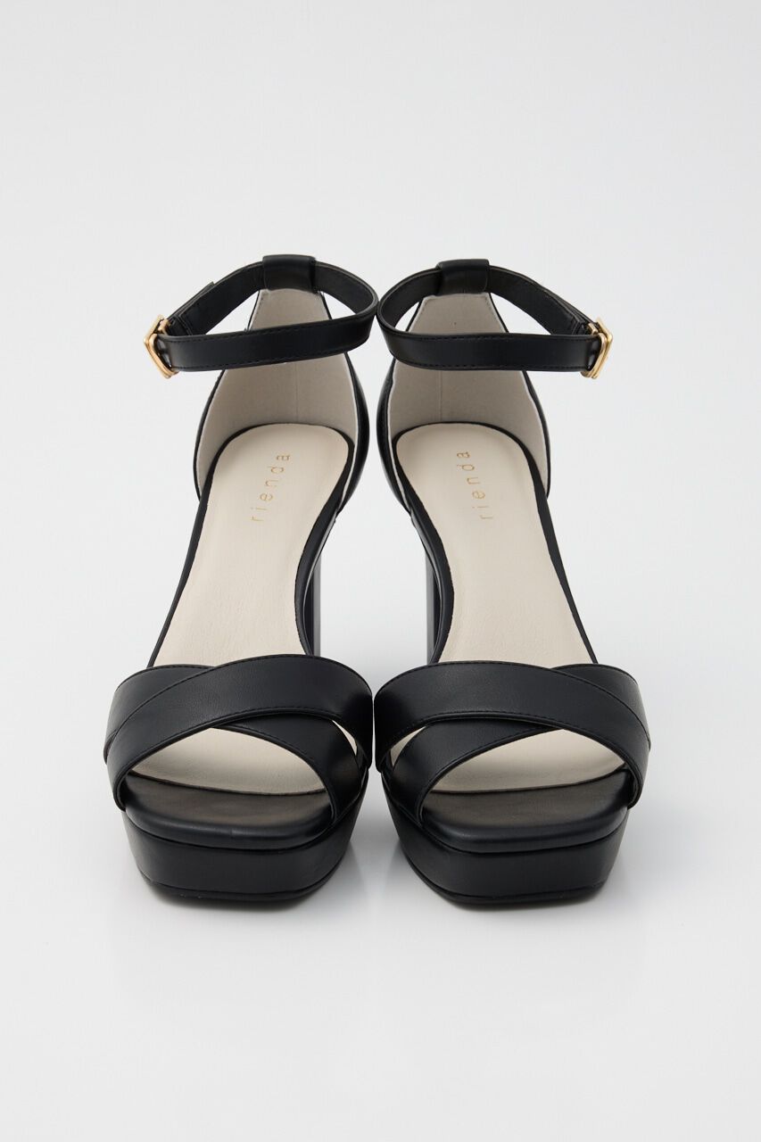 rienda「フロントクロスサンダル」|サンダル|