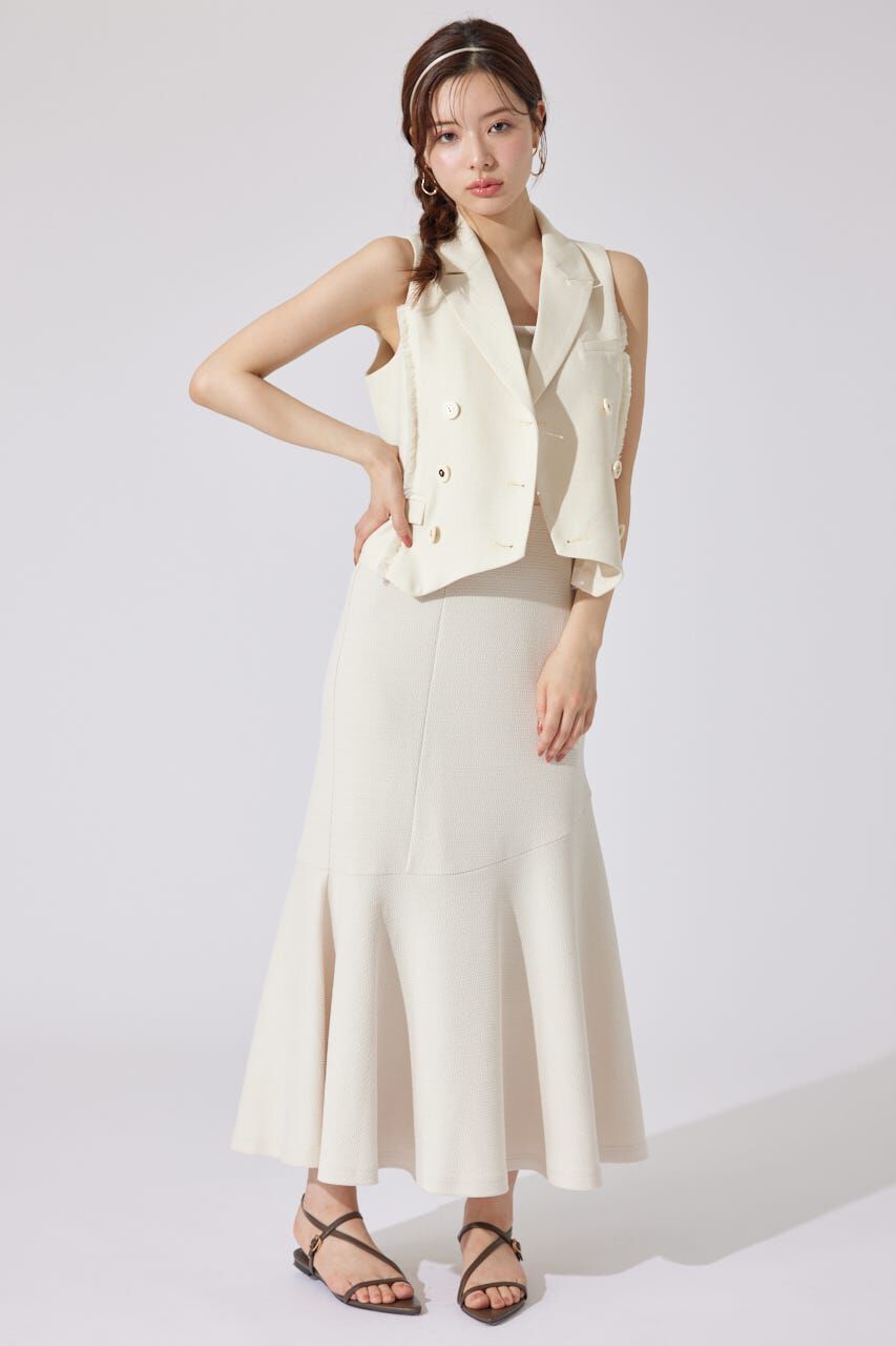 rienda「カップ付きマーメイドキャミワンピース」|ワンピース|