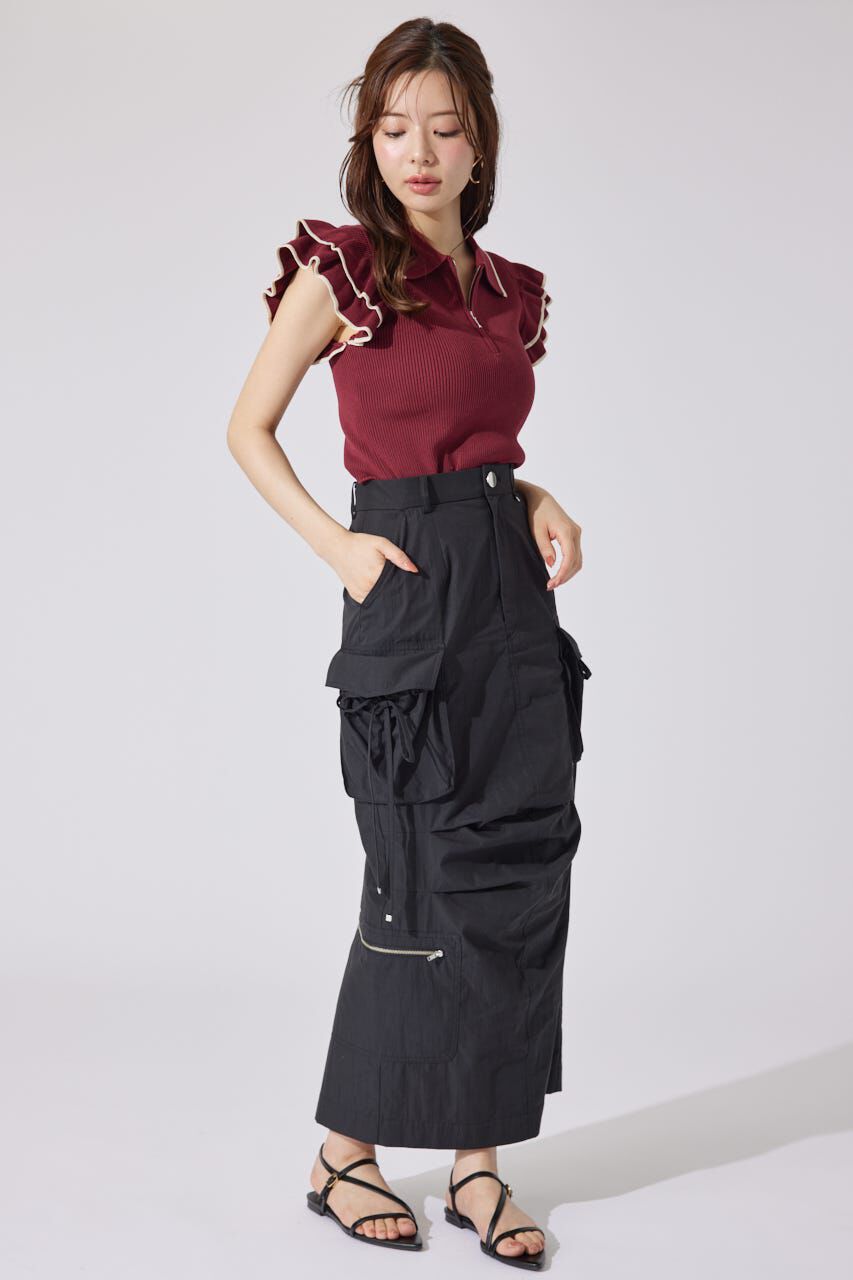 rienda「タイトカーゴジャストウエストスカート」|スカート|