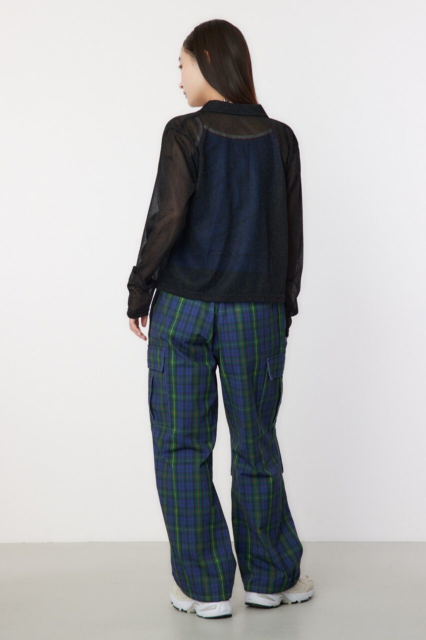 RODEO CROWNS「ラメシアーシャツ」|シャツ・ブラウス|