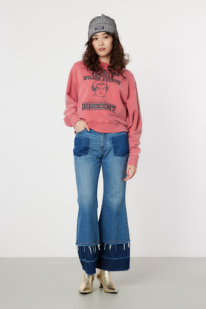 RODEO CROWNS「フレアデニムパンツ」|デニム|