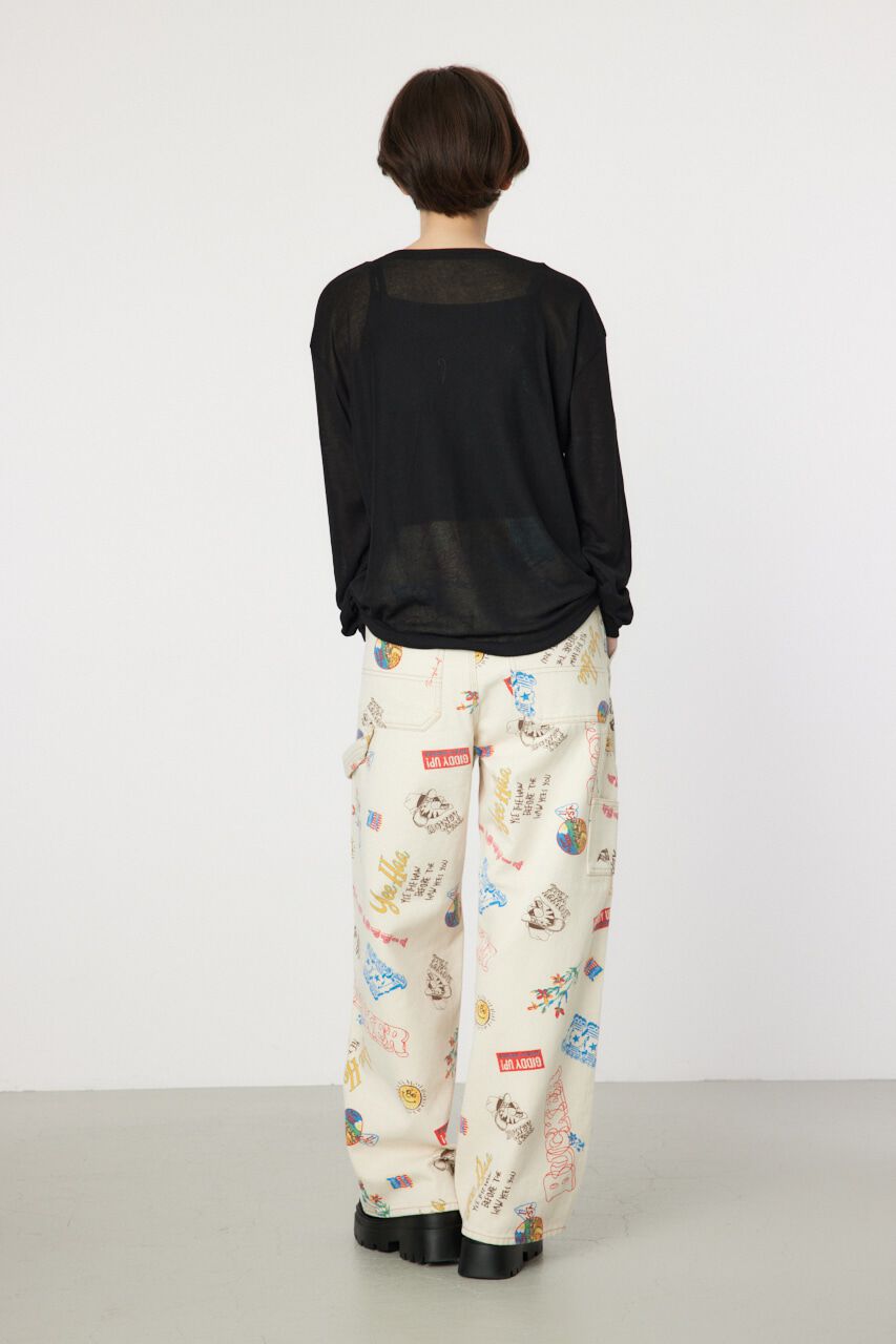 RODEO CROWNS「NeotericシアーロングスリーブTシャツ」|Tシャツ・カットソー|