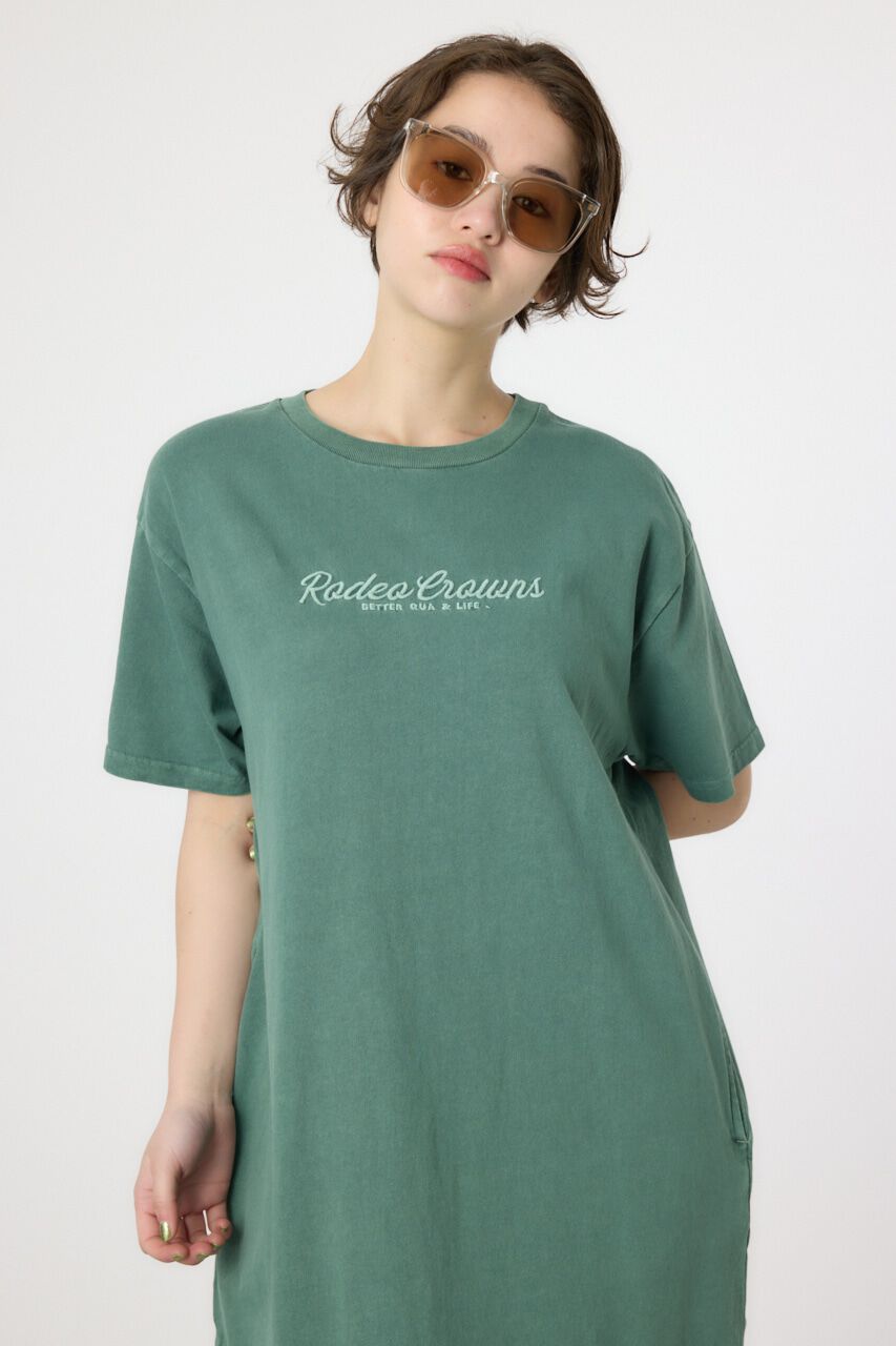 RODEO CROWNS「加工EBL LOGOワンピース」|ワンピース|