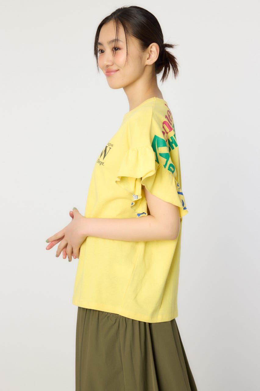 RODEO CROWNS「カスタムリメイクフリルアームトップス」|Tシャツ・カットソー|