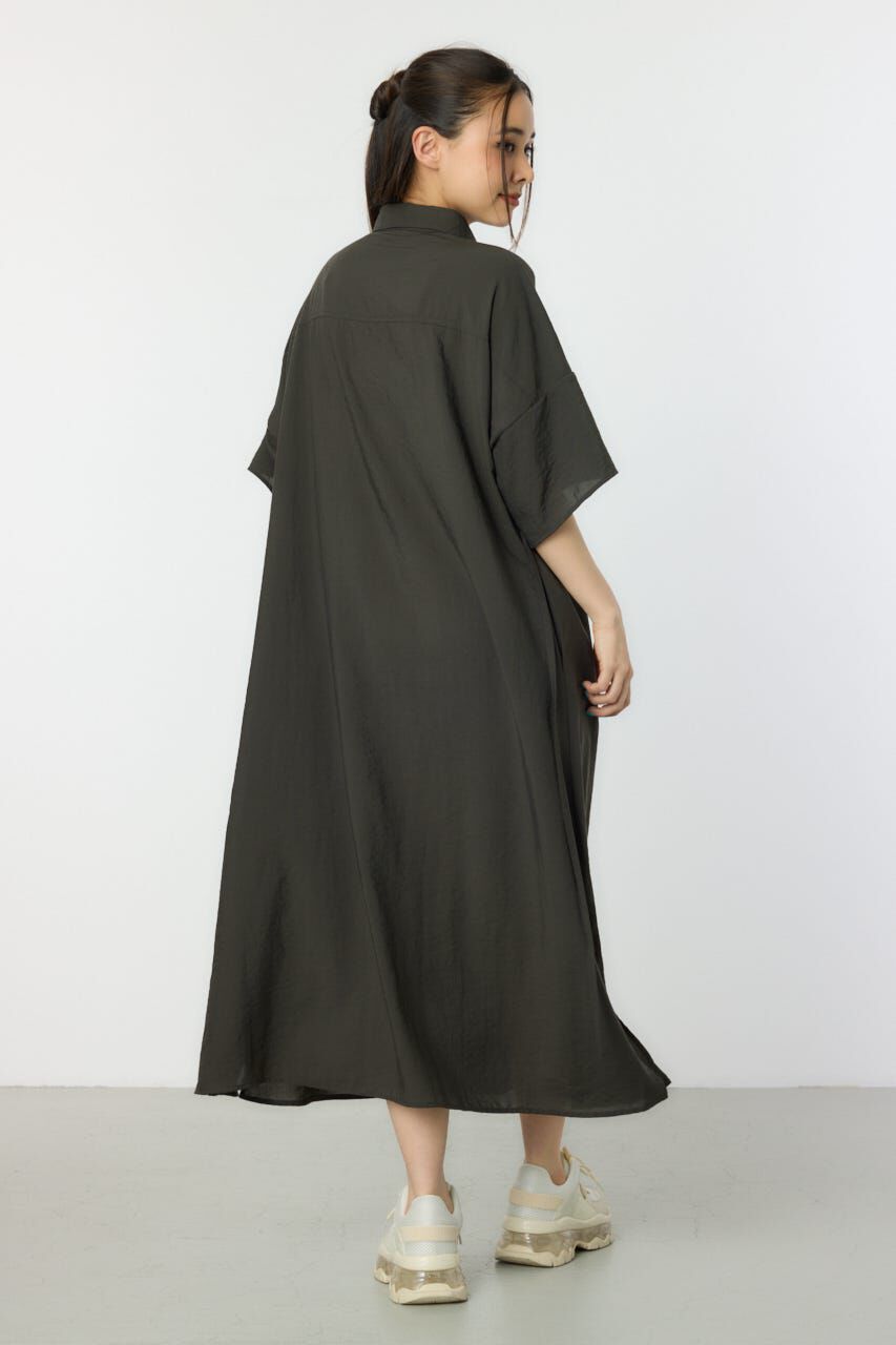 RODEO CROWNS「エアリータッチシャツワンピース」|ワンピース|