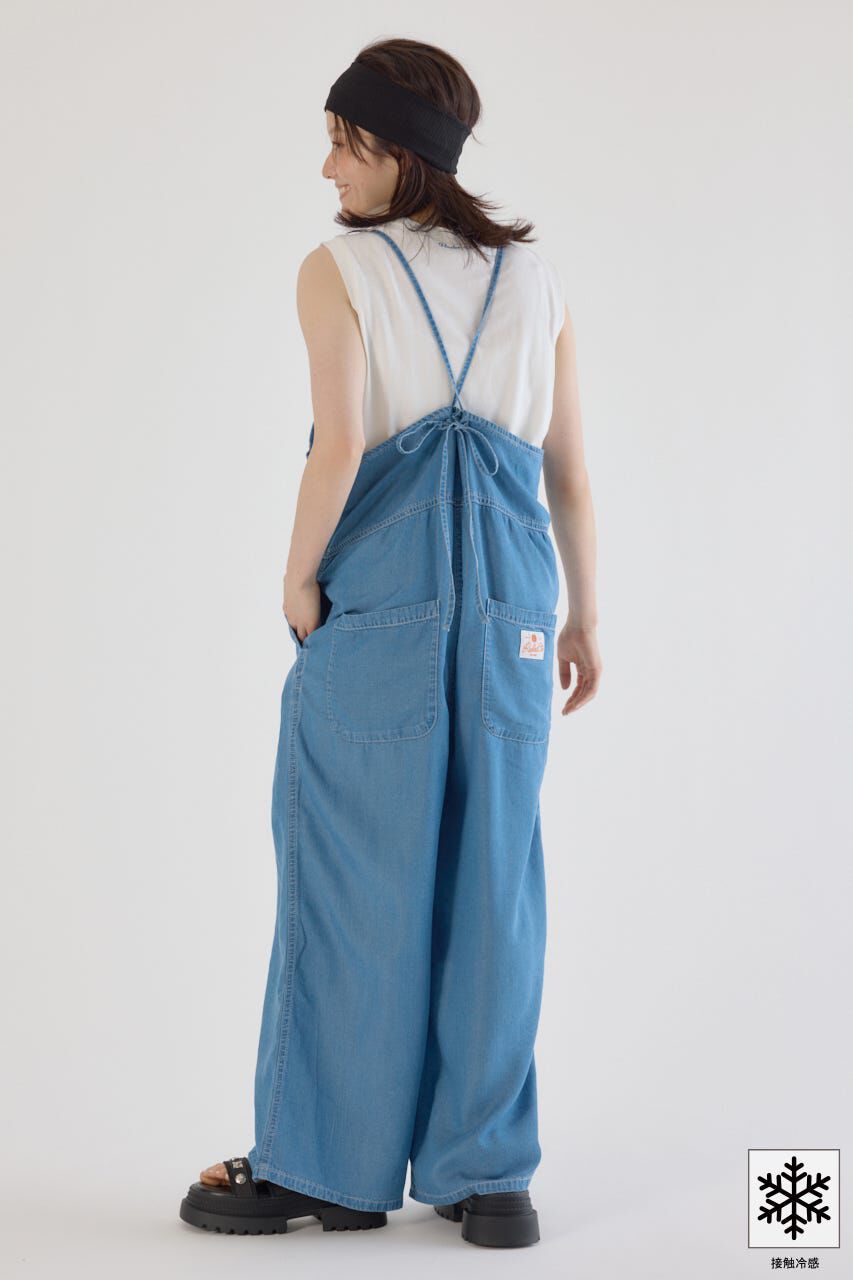 RODEO CROWNS「クールデニムリボンサロペット」|その他|