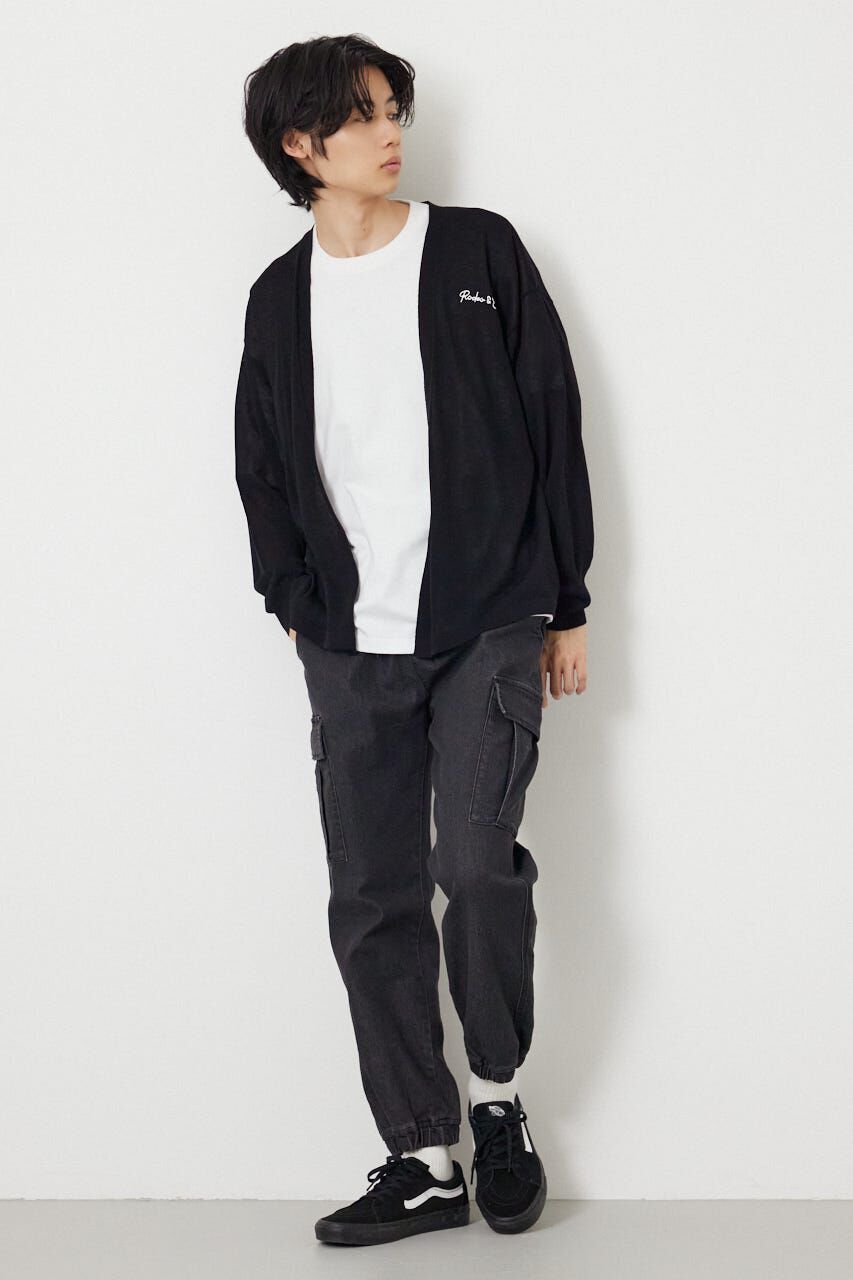 RODEO CROWNS「ロープロゴニットトッパー」|カーディガン|