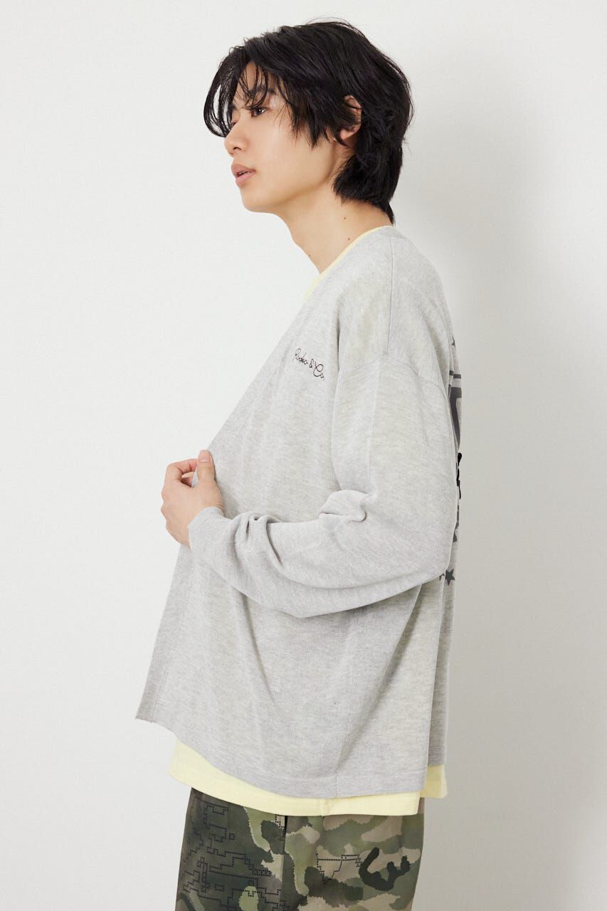 RODEO CROWNS「ロープロゴニットトッパー」|カーディガン|