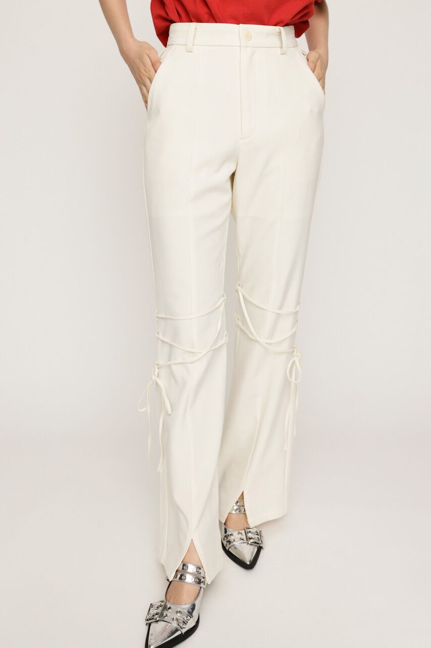 SLY「PLEATS LAYERED FLARE パンツ」|その他|