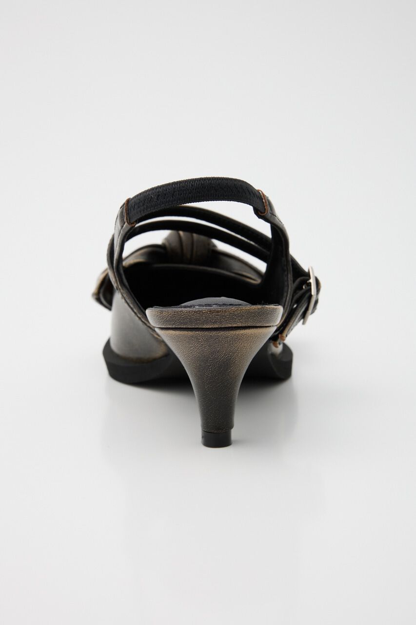 SLY「RIBBON DESIGN POINTED サンダル」|サンダル|