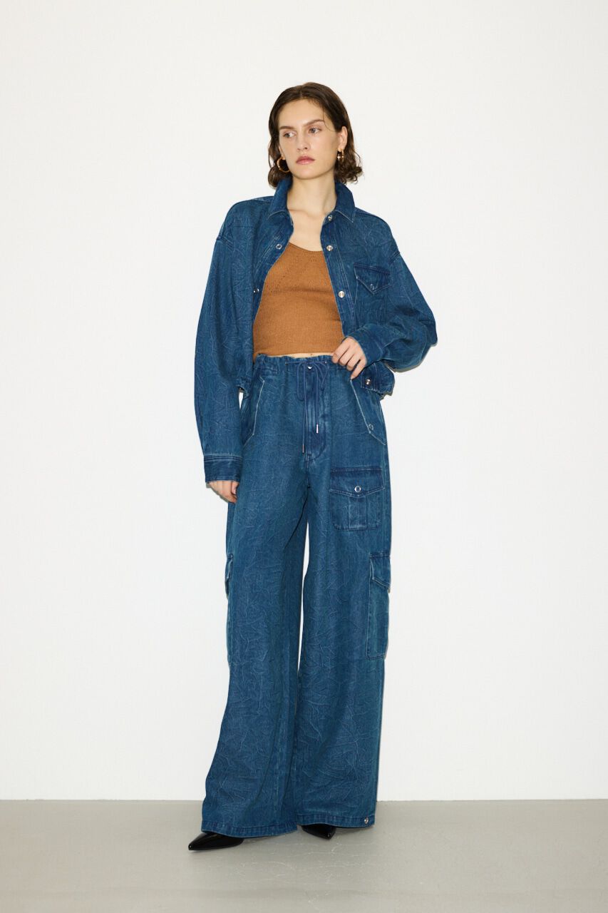 SLY「WRINKLE JW CARGO PT-BE」|デニム|