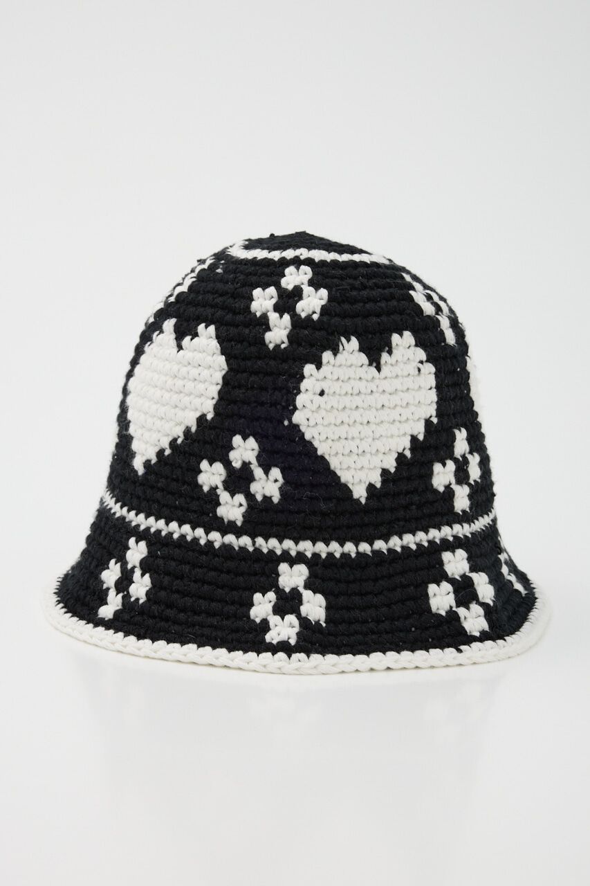 SLY「HEART KNIT BUCKET ハット」|その他|