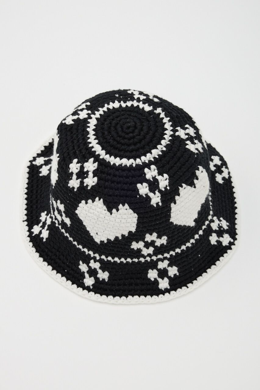 SLY「HEART KNIT BUCKET ハット」|その他|