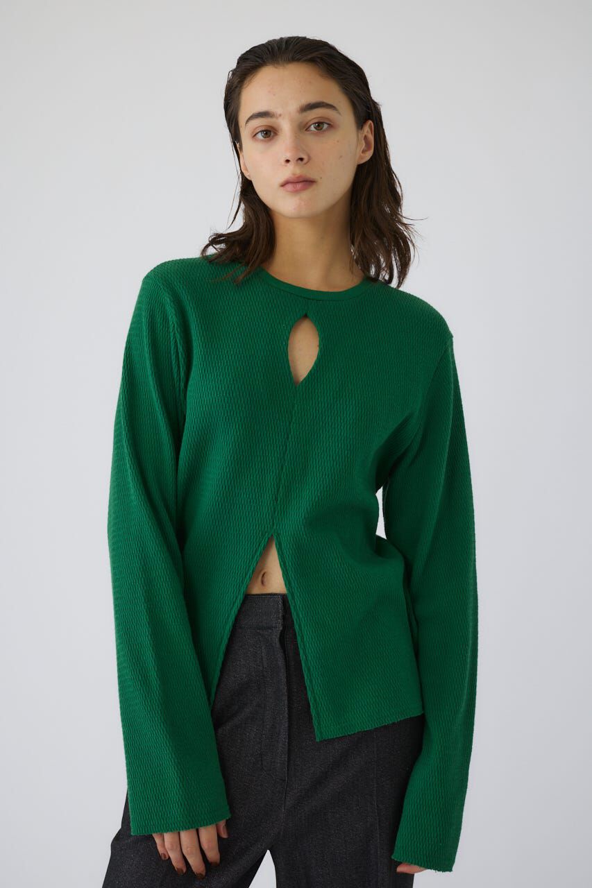 RIM.ARK 「Open skin thermal tops」|Tシャツ・カットソー|