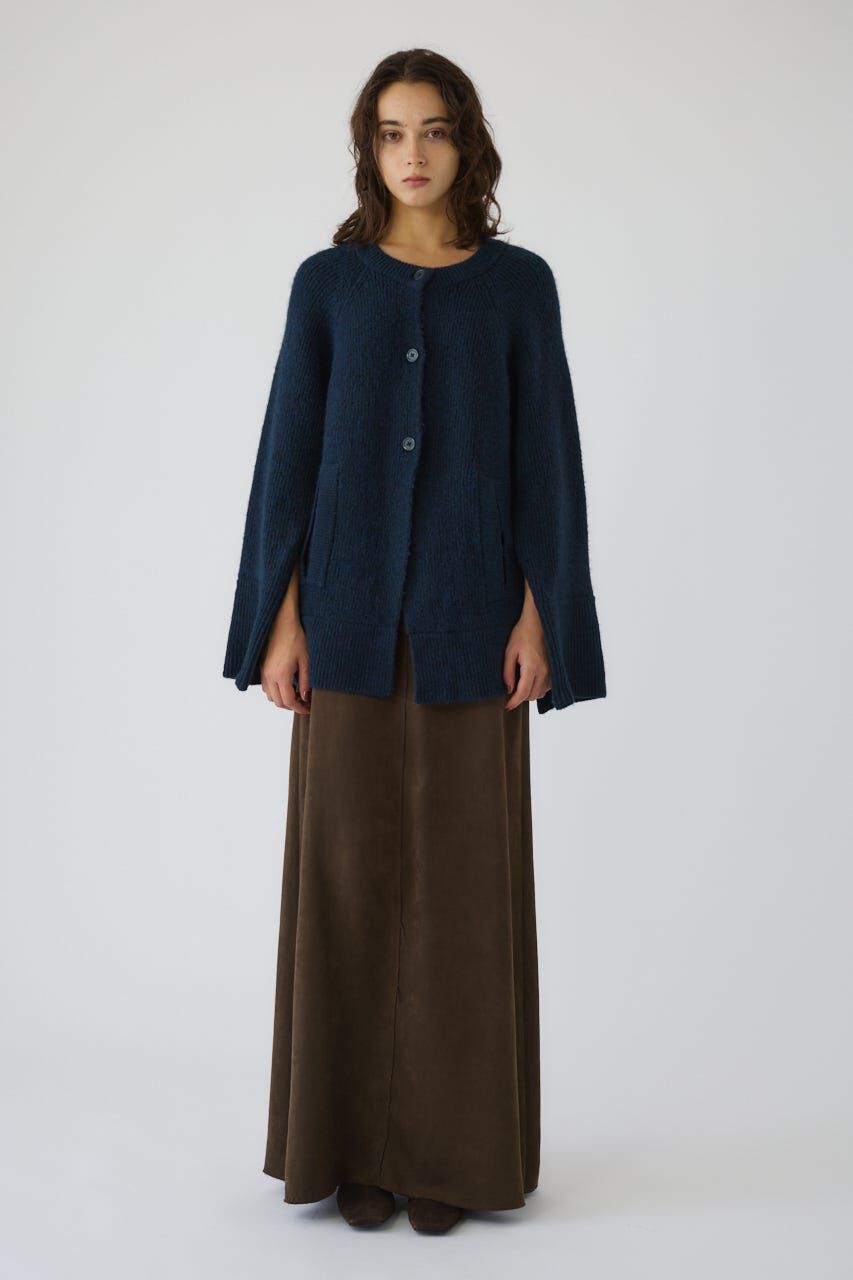 RIM.ARK 「Poncho like raglan knit C/D」|カーディガン|