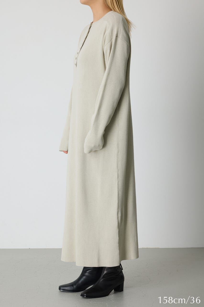 RIM.ARK 「Fabric covered button dress」|ワンピース|