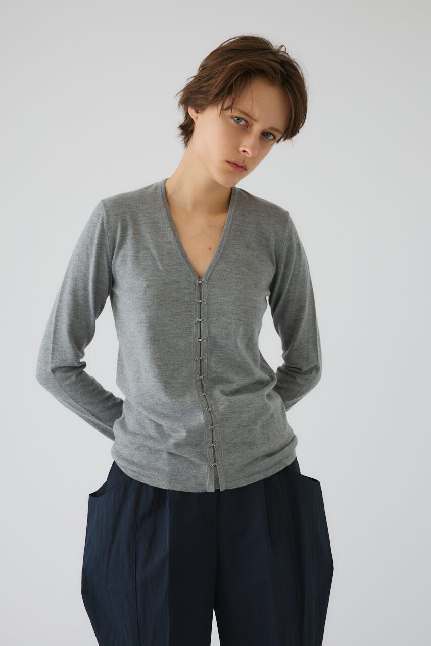 RIM.ARK 「Many hook V neck tops」|ニット・セーター|