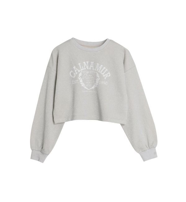 CALNAMUR「RIBBON COLLEGE LOGO SWEAT/リボンカレッジロゴスウェット」|Tシャツ・カットソー|