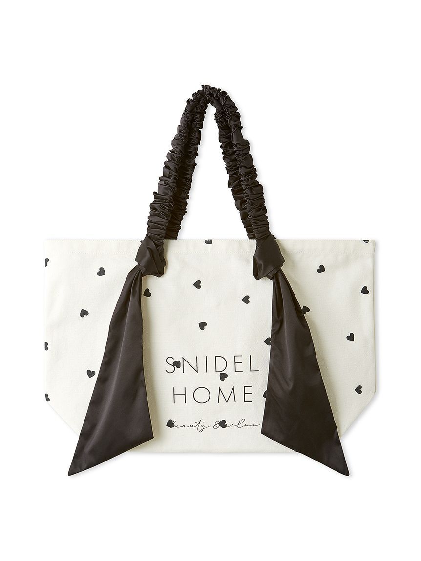 SNIDEL HOME「オーガニックキャンバストート -BIG-（HEART）」|トートバッグ|
