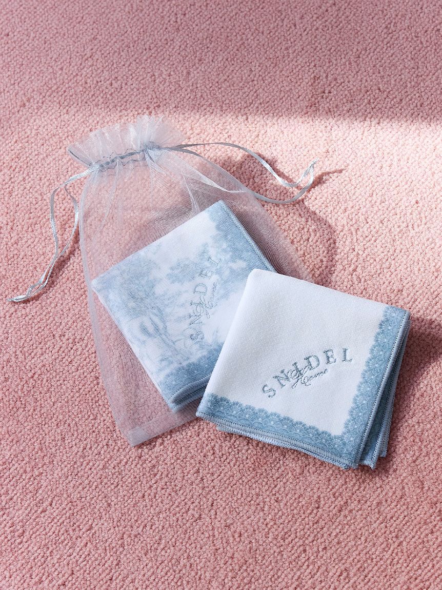 SNIDEL HOME「ハンドタオルセット」|ハンカチ|BLU
