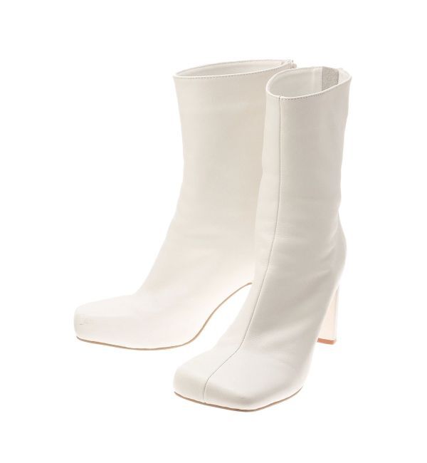 ELENDEEK「SQUARE SHORT BOOTS」|ショートブーツ|