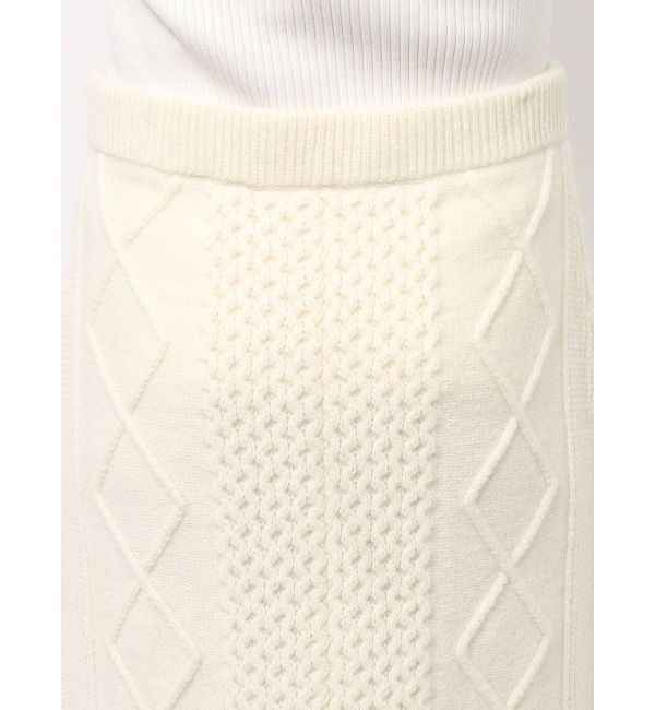ELENDEEK「CABLE TIGHT SK」|スカート|