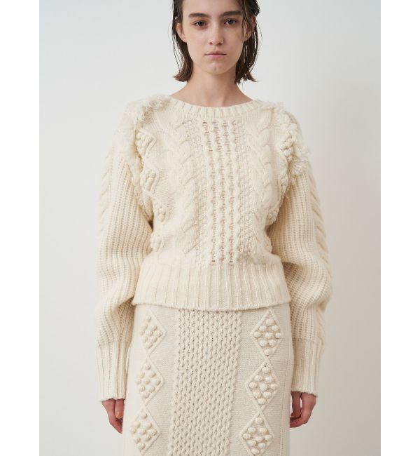 ELENDEEK「CABLE TIGHT SK」|スカート|