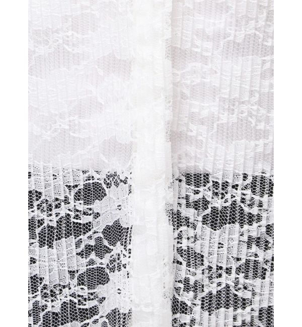 ELENDEEK「PLEATS LACE SH」|シャツ・ブラウス|