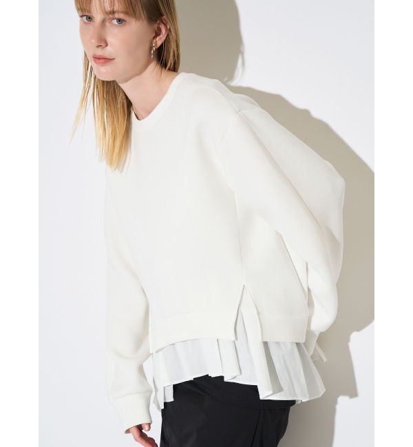 ELENDEEK「PEPLUM CAMI SET TOP」|Tシャツ・カットソー|オフホワイト