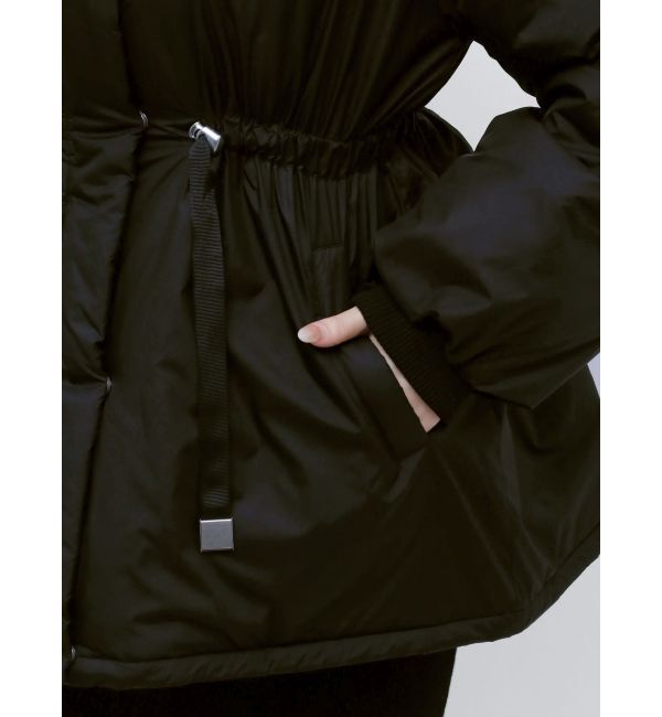 RESEXXY「サイドストリングパファーモッズコート」|ダウン|