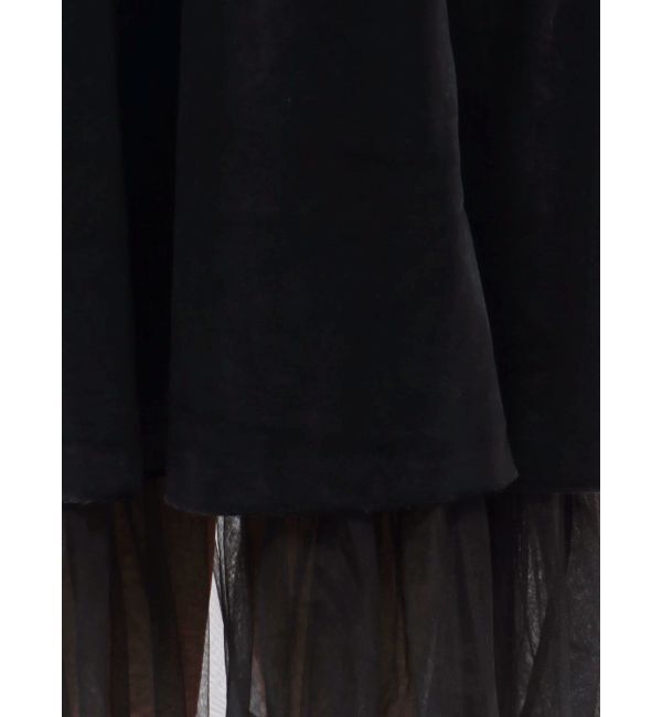 RESEXXY「ベロアチュールロングスカート」|スカート|