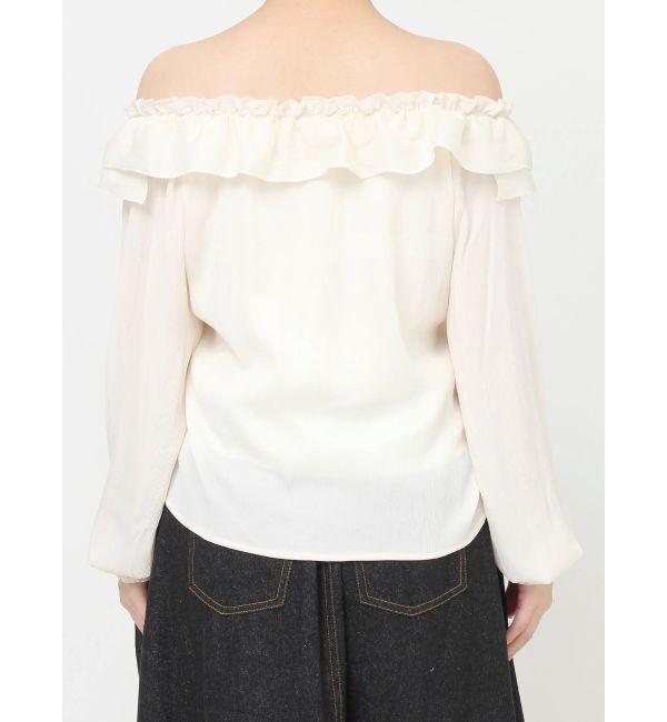 RESEXXY「ラッフルオフショルブラウス」|シャツ・ブラウス|