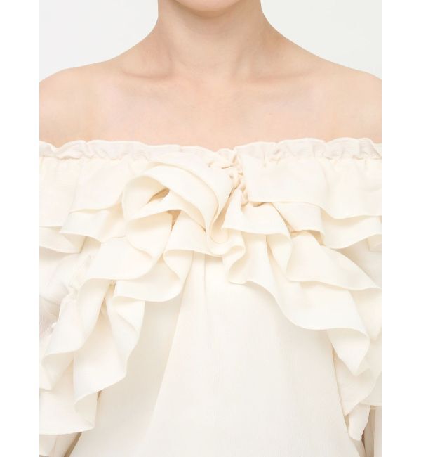 RESEXXY「ラッフルオフショルブラウス」|シャツ・ブラウス|