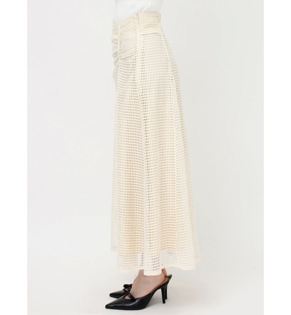 RESEXXY「ギャザーレースフレアスカート」|スカート|