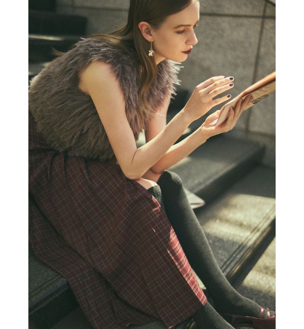 RESEXXY「ワイドプリーツレイヤードフレアスカート」|スカート|