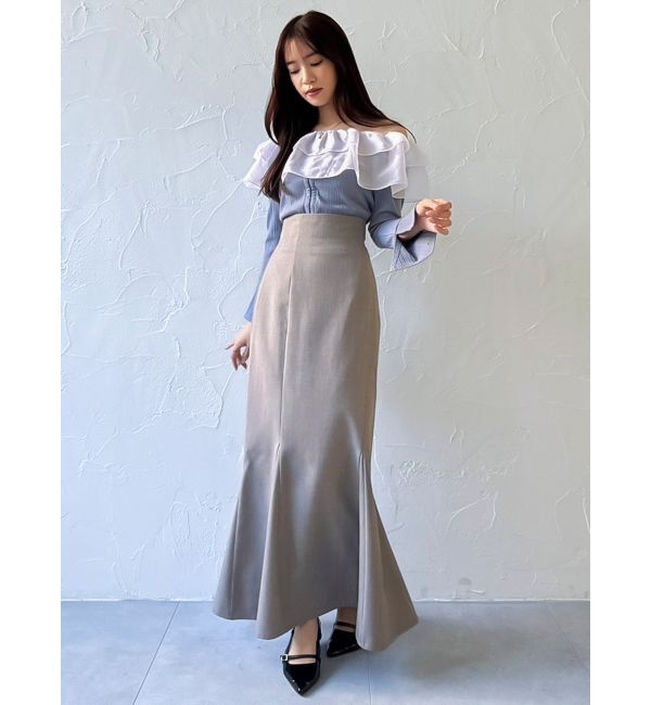 dazzlin「ハイウエストアソートナロースカート」|スカート|