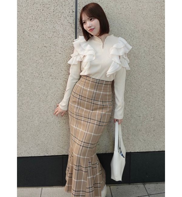 dazzlin「ハイウエストアソートナロースカート」|スカート|