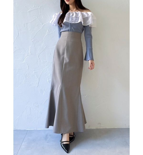 dazzlin「ハイウエストアソートナロースカート」|スカート|