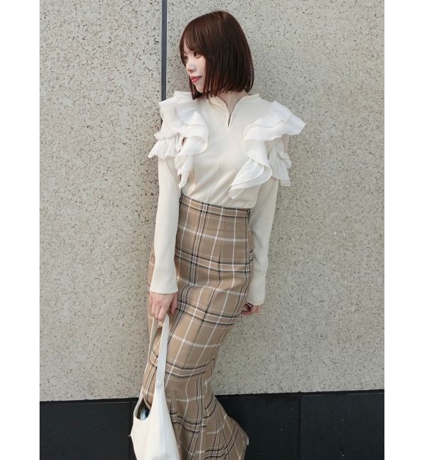 dazzlin「ハイウエストアソートナロースカート」|スカート|