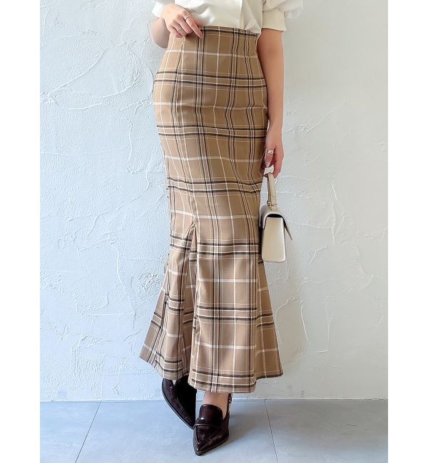 dazzlin「ハイウエストアソートナロースカート」|スカート|ライトミックス