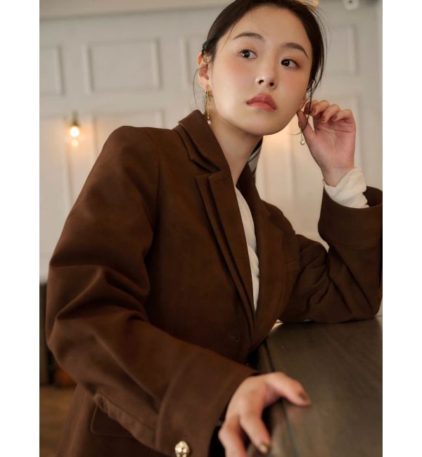 dazzlin「【セットアップ対応】ダブルカラーテーラージャケット」|テーラードジャケット|