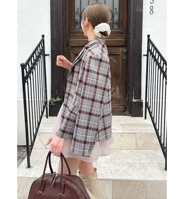 dazzlin「【セットアップ対応】ダブルカラーテーラージャケット」|テーラードジャケット|