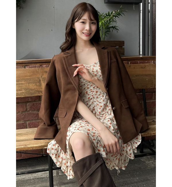 dazzlin「【セットアップ対応】ダブルカラーテーラージャケット」|テーラードジャケット|