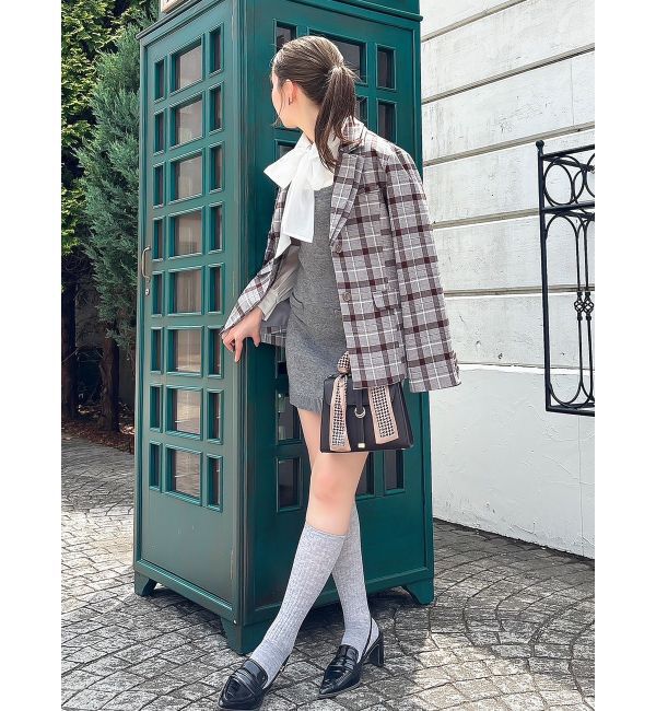 dazzlin「【セットアップ対応】ダブルカラーテーラージャケット」|テーラードジャケット|ミックス