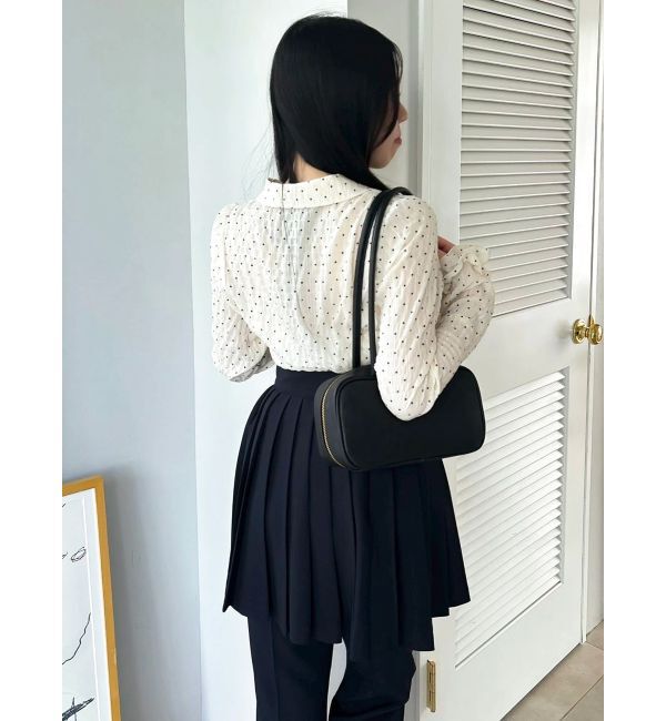 dazzlin「シュリンクフラワーショートシャツ」|シャツ・ブラウス|