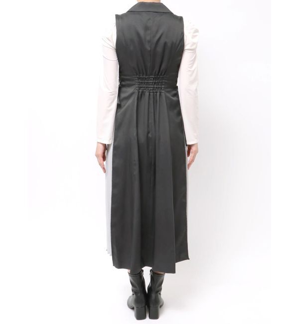 dazzlin「【新色あり】サイドプリーツテーラーワンピース」|ワンピース|