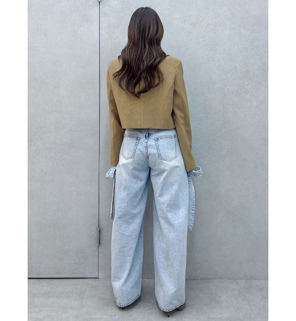 dazzlin「テーラーカラーショートジャケット」|テーラードジャケット|