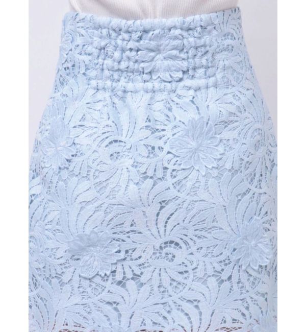 MERCURYDUO「3Dスカラップレースミニスカート」|スカート|