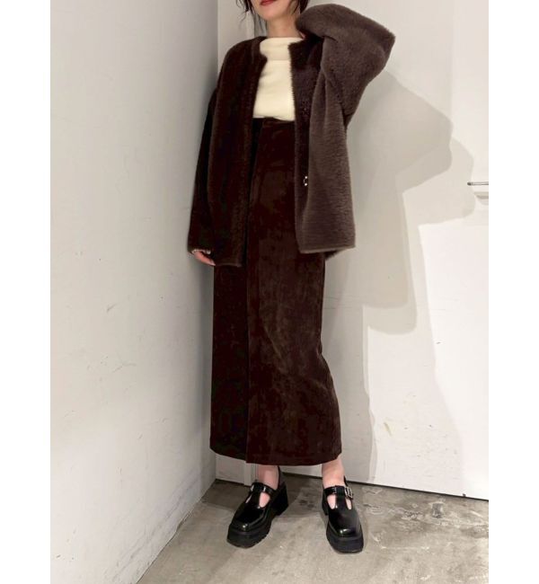 LAGUNAMOON「【UNIVERSALOVERALLコラボ】サスペンダースカート」|スカート|