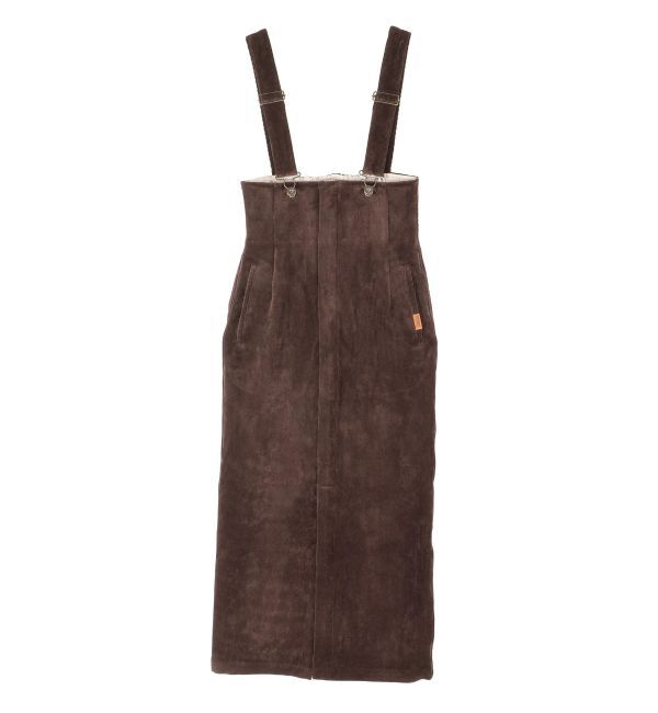 LAGUNAMOON「【UNIVERSALOVERALLコラボ】サスペンダースカート」|スカート|